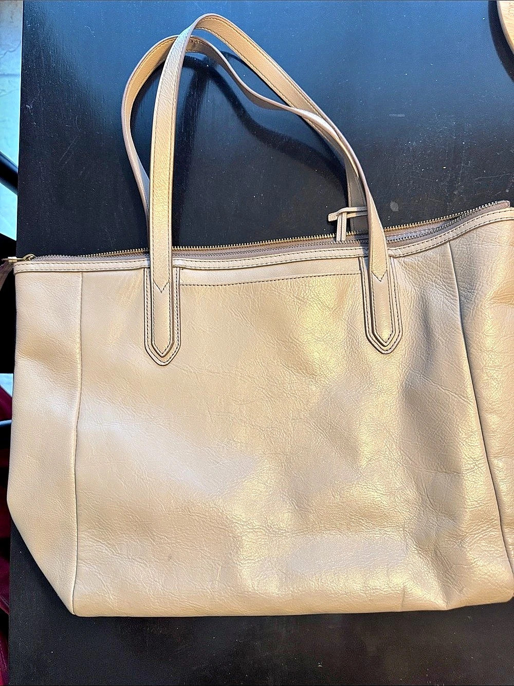 Fossil Rachel Tote Leather in Gold